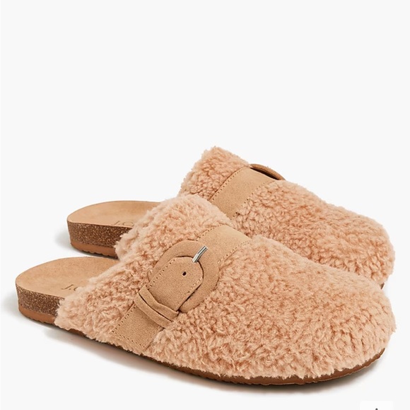 J. Crew Shoes - J. Crew Buckle Clog Slippers NWT
